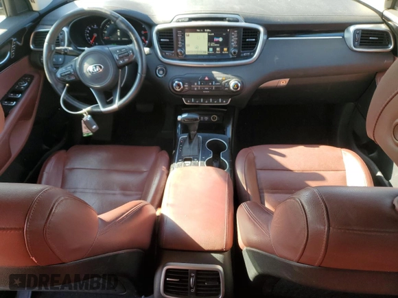 2017 Kia Sorento SX z VIN 5XYPK4A51HG227665, wystawiony jako Copart lot #47997735 z przebiegiem 137 213 mil mil oraz Szkoda całkowita • Salvage title. Historia ofert i sprzedaży dostępna na DreamBid. Obrazek 8.