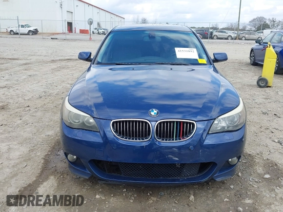 2007 BMW 5 Series 530i with VIN WBANE73577CM49320, listed as a IAAI auction lot 41531892 with 132,117 mi miles. Bid and sale history available at carsss.com. Image 12.