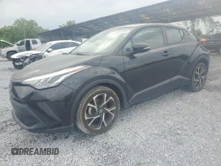 2022 Toyota C-HR XLE z VIN NMTKHMBX8NR142408, wystawiony jako Copart lot #55267995 z przebiegiem 34 994 mil mil oraz Szkoda całkowita • Salvage title. Historia ofert i sprzedaży dostępna na DreamBid. Obrazek 1.