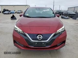 2022 Nissan LEAF SV Plus with VIN 1N4BZ1CV9NC562518, listed as a Copart auction lot 44903875 with 33,371 mi miles and Salvage Title. Bid and sale history available at DreamBid. Image 5.