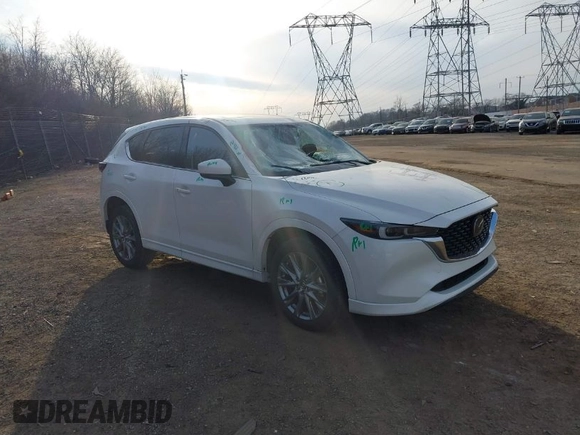 2024 Mazda CX-5 2.5 S Premium Package with VIN JM3KFBDL6R0427579, listed as a IAAI auction lot 41682849 with 5,325 mi miles. Bid and sale history available at carsss.com. Image 1.