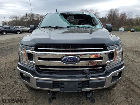 2019 Ford F-150 XL with VIN 1FTEW1E5XKFB19818, listed as a Copart auction lot 52922125 with 161,835 mi miles and Salvage Title. Bid and sale history available at carsss.com. Image 5.