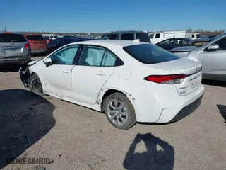 2024 Toyota Corolla LE with VIN 5YFB4MDE2RP124882, listed as a IAAI auction lot 41719381 with 18,698 mi miles. Bid and sale history available at carsss.com. Image 3.