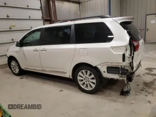 2017 Toyota Sienna XLE с VIN 5TDDZ3DC7HS148099, выставлен на аукционе Copart как лот 55327785 с пробегом 115 573 миль миль и Чистый • Clean title. История ставок и продаж доступна на DreamBid. Изображение 2.