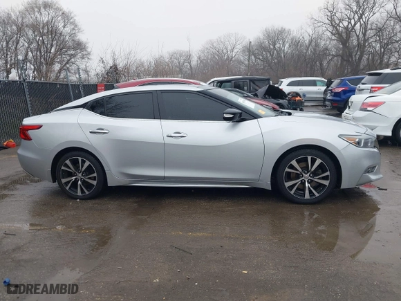 2018 Nissan Maxima SL with VIN 1N4AA6AP1JC394078, listed as a IAAI auction lot 41197428 with 91,281 mi miles. Bid and sale history available at carsss.com. Image 13.