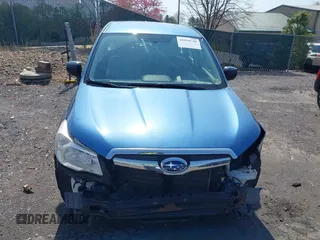 2015 Subaru Forester 2.5i with VIN JF2SJAAC0FG505980, listed as a IAAI auction lot 42010748 with 129,584 mi miles. Bid and sale history available at carsss.com. Image 6.