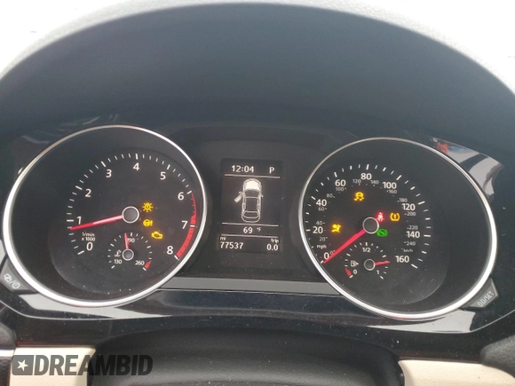 2017 Volkswagen Jetta SEL z VIN 3VWL17AJ8HM252191, wystawiony jako Copart lot #59331425 z przebiegiem 77 537 mil mil oraz Szkoda całkowita • Salvage title. Historia ofert i sprzedaży dostępna na DreamBid. Obrazek 9.