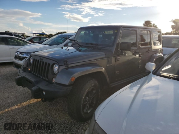 2018 Jeep Wrangler JK Unlimited Sport S with VIN 1C4HJWDG9JL867309, listed as a Copart auction lot 74341634 with 151,238 mi miles and Non Repairable. Bid and sale history available at carsss.com. Image 1.