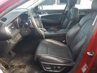 2020 Genesis G70 2.0T with VIN KMTG44LA9LU063255, listed as a Copart auction lot 68521544 with 68,339 mi miles and Salvage Title. Bid and sale history available at carsss.com. Image 7.