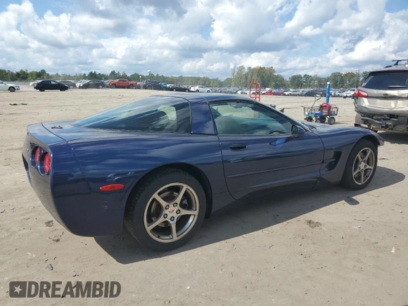 2001 Chevrolet Corvette with VIN 1G1YY22G415128451, listed as a Copart auction lot 74349654 with 86,644 mi miles and Salvage Title. Bid and sale history available at DreamBid. Image 3.