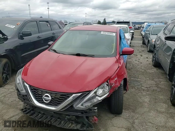 2018 Nissan Sentra SV with VIN 3N1AB7AP3JY252676, listed as a Copart auction lot 53243265 with 97,746 mi miles and Salvage Title. Bid and sale history available at carsss.com. Image 11.