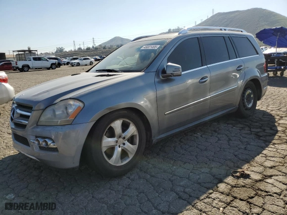 2011 Mercedes-Benz GL-Class GL 450 with VIN 4JGBF7BE2BA636033, listed as a Copart auction lot 46801495 with 183,358 mi miles and Clean Title. Bid and sale history available at carsss.com. Image 1.