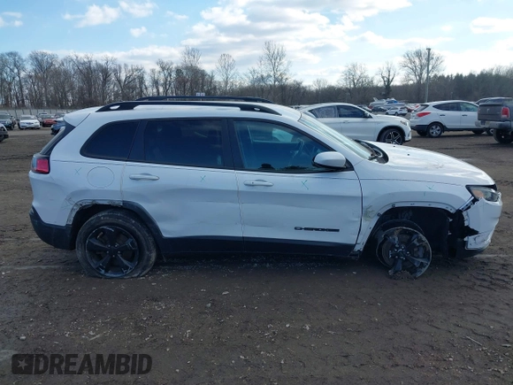 2020 Jeep Cherokee Altitude with VIN 1C4PJMLX0LD621828, listed as a IAAI auction lot 41439862 with 74,350 mi miles and . Bid and sale history available at DreamBid. Image 13.