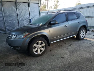 2006 Nissan Murano S with VIN JN8AZ08T16W417159, listed as a Copart auction lot 43568104 with 144,482 mi miles and Clean Title. Bid and sale history available at carsss.com. Image 1.