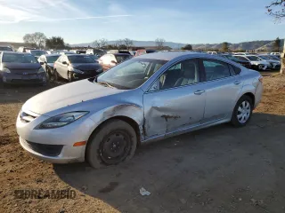 2012 Mazda 6 i Sport with VIN 1YVHZ8BH9C5M05110, listed as a Copart auction lot 87434504 with 135,552 mi miles and Salvage title. Bid and sale history available at DreamBid. Image 1.