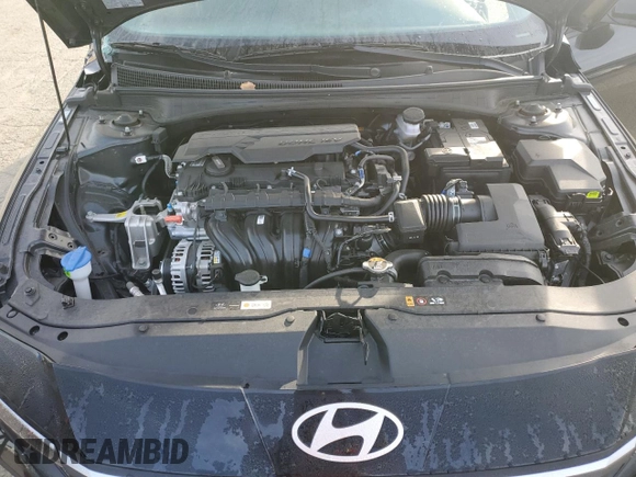 2024 Hyundai Elantra SEL with VIN KMHLM4DG2RU746211, listed as a Copart auction lot 47227095 with 4,622 mi miles and Salvage Title. Bid and sale history available at DreamBid. Image 11.