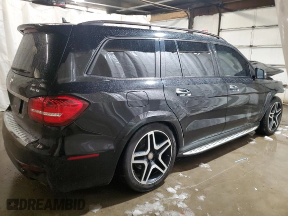 2017 Mercedes-Benz GLS 550 с VIN 4JGDF7DE2HA771589, выставлен на аукционе Copart как лот 42102725 с пробегом 130 914 миль миль и Списание • Salvage title. История ставок и продаж доступна на DreamBid. Изображение 3.