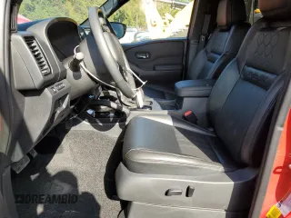 2022 Nissan Frontier S with VIN 1N6ED1EKXNN608884, listed as a Copart auction lot 75479834 with 11,132 mi miles and Salvage Title. Bid and sale history available at carsss.com. Image 7.