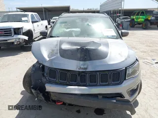 2021 Jeep Compass Trailhawk with VIN 3C4NJDDB9MT527131, listed as a IAAI auction lot 41789250 with 54,180 mi miles and . Bid and sale history available at carsss.com. Image 12.