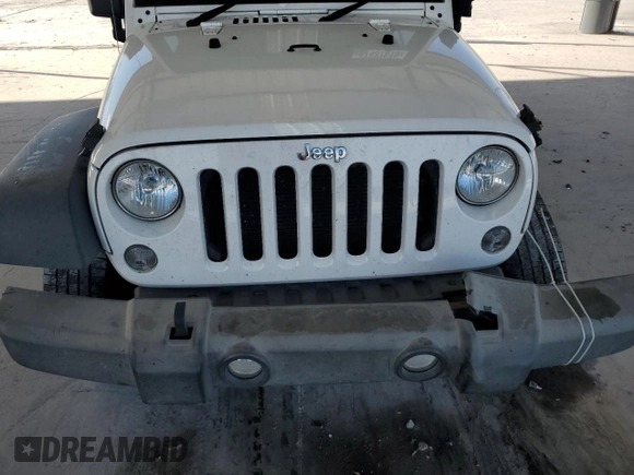 2016 Jeep Wrangler Unlimited Sport RHD with VIN 1C4BJWKG7GL312375, listed as a Copart auction lot 47437615 with 211,074 mi miles and Salvage title. Bid and sale history available at DreamBid. Image 11.