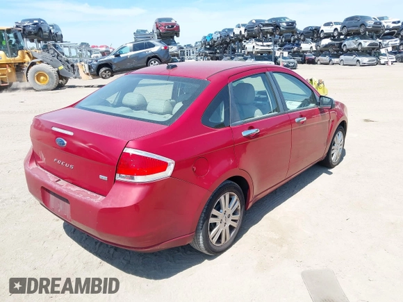 2010 Ford Focus SEL with VIN 1FAHP3HN8AW267150, listed as a IAAI auction lot 41932414 with 145,840 mi miles. Bid and sale history available at carsss.com. Image 4.
