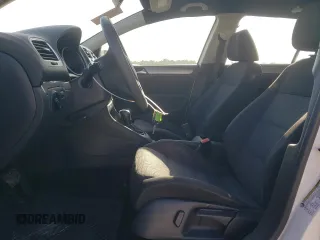 2012 Volkswagen Golf w/Conv & Sunroof с VIN WVWDB7AJXCW300531, выставлен на аукционе Copart как лот 54553835 с пробегом 85 378 миль миль и На запчасти • Non repairable. История ставок и продаж доступна на DreamBid. Изображение 7.