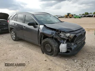 2019 Toyota RAV4 LE with VIN JTMH1RFV4KD019458, listed as a Copart auction lot 54262545 with 98,433 mi miles and Salvage Title. Bid and sale history available at carsss.com. Image 4.