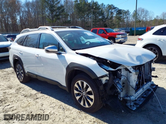 2024 Subaru Outback Touring XT with VIN 4S4BTGPD2R3195141, listed as a IAAI auction lot 41629966 with 14,529 mi miles and . Bid and sale history available at DreamBid. Image 1.