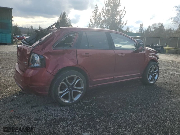 2013 Ford Edge Sport with VIN 2FMDK4AK9DBA90929, listed as a Copart auction lot 44265675 with 92,853 mi miles and Salvage Title. Bid and sale history available at carsss.com. Image 3.