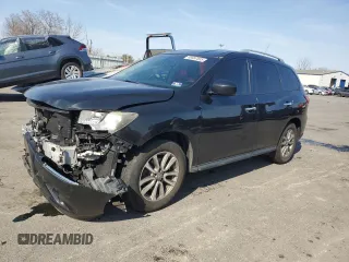 2015 Nissan Pathfinder SL z VIN 5N1AR2MN9FC679247, wystawiony jako Copart lot #48997835 z przebiegiem 120 677 mil mil oraz Szkoda całkowita • Salvage title. Historia ofert i sprzedaży dostępna na DreamBid. Obrazek 1.