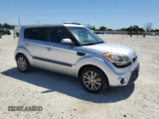 2013 Kia Soul + with VIN KNDJT2A65D7557574, listed as a Copart auction lot 51586825 with 96,431 mi miles and Salvage Title. Bid and sale history available at DreamBid. Image 4.