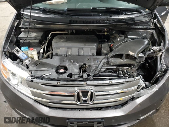 2013 Honda Odyssey Touring with VIN 5FNRL5H90DB071415, listed as a Copart auction lot 52697785 with 200,430 mi miles and Salvage Title. Bid and sale history available at carsss.com. Image 13.
