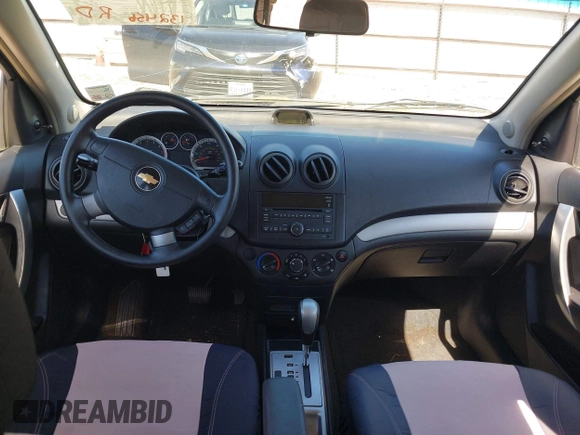 2009 Chevrolet Aveo 1LT with VIN KL1TD66E19B651119, listed as a IAAI auction lot 41648261 with 132,456 mi miles and . Bid and sale history available at DreamBid. Image 15.