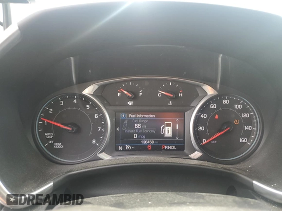 2019 Chevrolet Equinox LT z VIN 2GNAXUEV4K6113365, wystawiony jako Copart lot #57221775 z przebiegiem 136 458 mil mil oraz Szkoda całkowita • Salvage title. Historia ofert i sprzedaży dostępna na DreamBid. Obrazek 9.