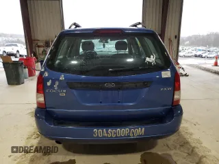 2005 Ford Focus SE with VIN 1FAHP36N65W187161, listed as a Copart auction lot 52024045 with 261,194 mi miles and Salvage Title. Bid and sale history available at carsss.com. Image 6.