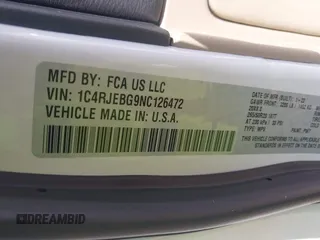 2022 Jeep Grand Cherokee Limited with VIN 1C4RJEBG9NC126472, listed as a IAAI auction lot 42008318 with 77,508 mi miles and . Bid and sale history available at DreamBid. Image 9.
