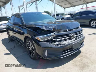 2023 Volkswagen Jetta Sport with VIN 3VWBM7BU1PM041957, listed as a IAAI auction lot 42293989 with 31,737 mi miles and . Bid and sale history available at DreamBid. Image 1.