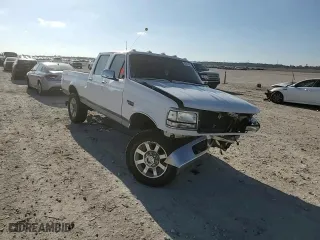 1997 Ford F-250 HD Crew Cab with VIN 1FTHW26F2VEA51678, listed as a Copart auction lot 43914125 with NaN miles and Salvage Title. Bid and sale history available at carsss.com. Image 11.