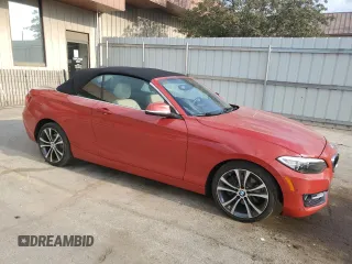 2017 BMW 2 Series 230i with VIN WBA2K9C30HV647412, listed as a Copart auction lot 70314504 with 49,695 mi miles and Salvage title. Bid and sale history available at DreamBid. Image 4.