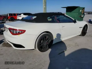 2016 Maserati GranTurismo Convertible Sport with VIN ZAM45VMA5G0160481, listed as a Copart auction lot 85695884 with 22,817 mi miles and Salvage Title. Bid and sale history available at carsss.com. Image 3.