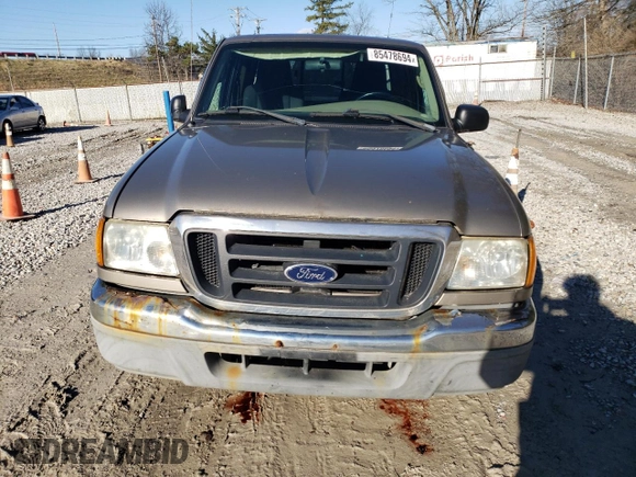 2004 Ford Ranger XLT Appearance with VIN 1FTYR44E74PA68038, listed as a Copart auction lot 85478694 with 155,944 mi miles and Clean Title. Bid and sale history available at carsss.com. Image 5.
