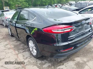 2020 Ford Fusion SE with VIN 3FA6P0LU9LR234832, listed as a IAAI auction lot 42092141 with 54,866 mi miles and . Bid and sale history available at carsss.com. Image 3.