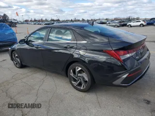 2024 Hyundai Elantra Limited z VIN KMHLN4DJ3RU116061, wystawiony jako Copart lot #81118414 z przebiegiem 6 256 mil mil oraz Szkoda całkowita • Salvage title. Historia ofert i sprzedaży dostępna na DreamBid. Obrazek 2.