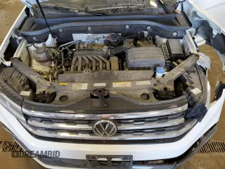 2021 Volkswagen Atlas SEL R-Line with VIN 1V2SR2CA9MC556499, listed as a Copart auction lot 44033995 with 55,061 mi miles and Salvage title. Bid and sale history available at DreamBid. Image 12.