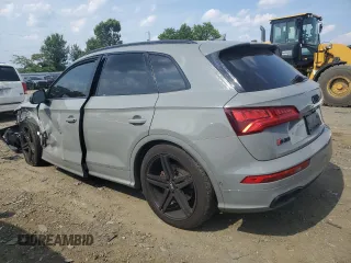 2019 Audi SQ5 Prestige with VIN WA1C4AFY5K2061298, listed as a Copart auction lot 59724374 with 65,712 mi miles and Salvage Title. Bid and sale history available at DreamBid. Image 2.