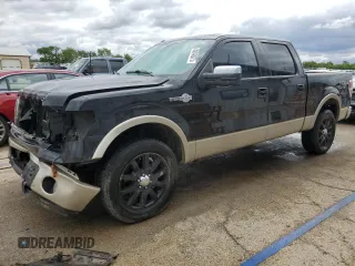 2010 Ford F-150 XL with VIN 1FTFW1EV7AKA98081, listed as a Copart auction lot 58248075 with 262,250 mi miles and Salvage title. Bid and sale history available at DreamBid. Image 1.