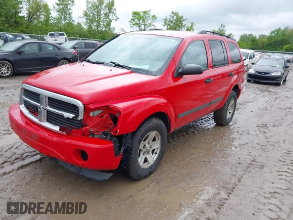 2006 Dodge Durango SLT with VIN 1D4HB48N06F135461, listed as a IAAI auction lot 42330637 with 157,205 mi miles and . Bid and sale history available at DreamBid. Image 2.