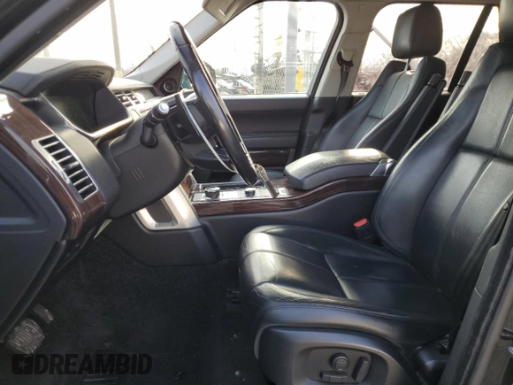 2017 Land Rover Range Rover with VIN SALGR2FV6HA374954, listed as a Copart auction lot 82380564 with 76,293 mi miles and Salvage title. Bid and sale history available at DreamBid. Image 7.