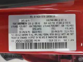 2016 Mazda CX-5 Touring with VIN JM3KE4CYXG0680266, listed as a Copart auction lot 55215755 with Not Provided miles and Non Repairable. Bid and sale history available at carsss.com. Image 13.