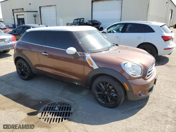 2014 MINI Cooper Paceman with VIN WMWSS1C58EWN94368, listed as a Copart auction lot 54159275 with 57,383 mi miles and Salvage Title. Bid and sale history available at carsss.com. Image 4.